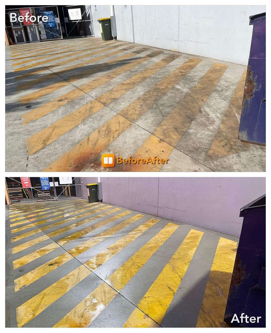 Commercial Pressure Cleaning in Broadbeach